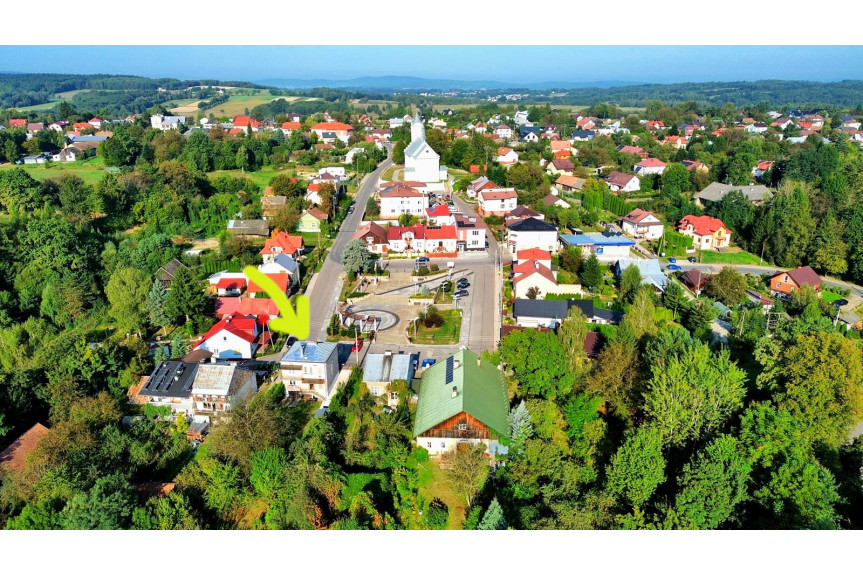 jasielski, Dębowiec, PRZESTRONNY DOM DO ZAMIESZKANIA OD ZARAZ W CENTRUM DĘBOWCA