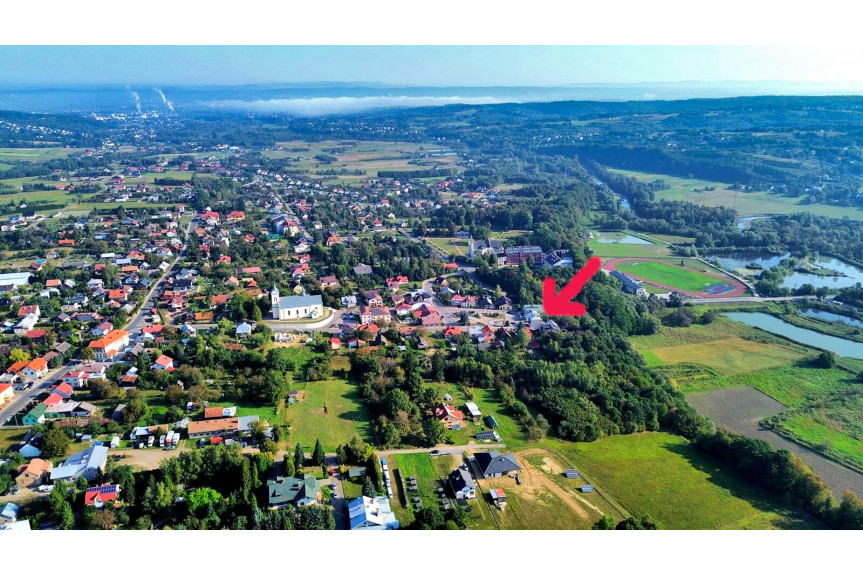 jasielski, Dębowiec, PRZESTRONNY DOM DO ZAMIESZKANIA OD ZARAZ W CENTRUM DĘBOWCA